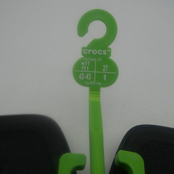 NEW Crocs Miami Sandals Slides BLACK Open Toe Women's 11 - Picture 5 of 8